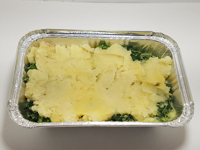 Ovenschotel van spinazie met kaas