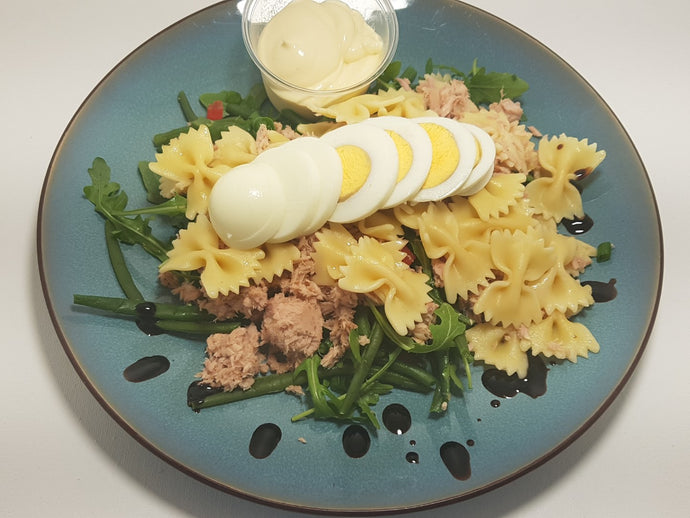 Pastasalade met tonijn