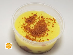 Vanillepudding met speculaas